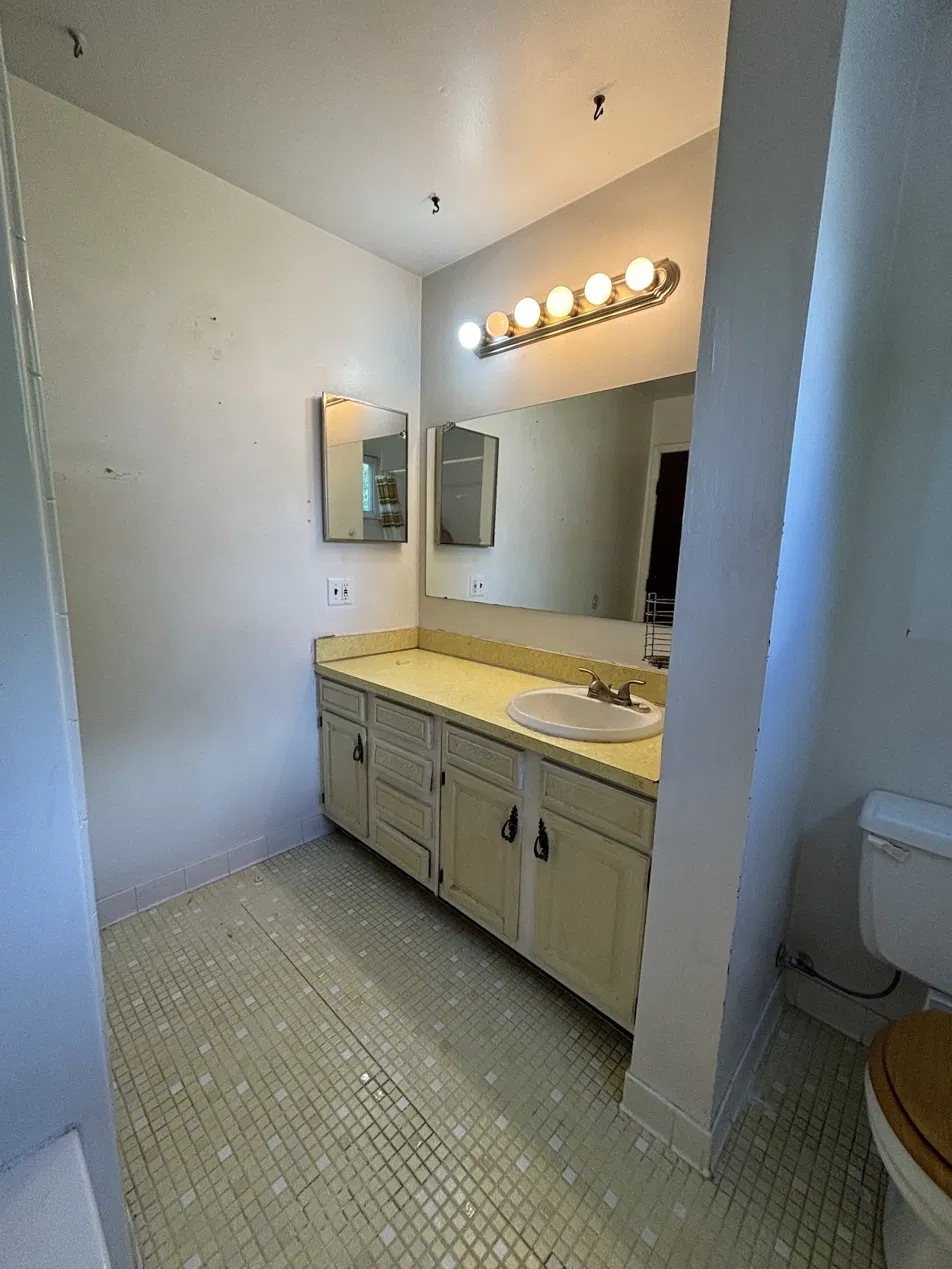 Bathroom Renovation — before