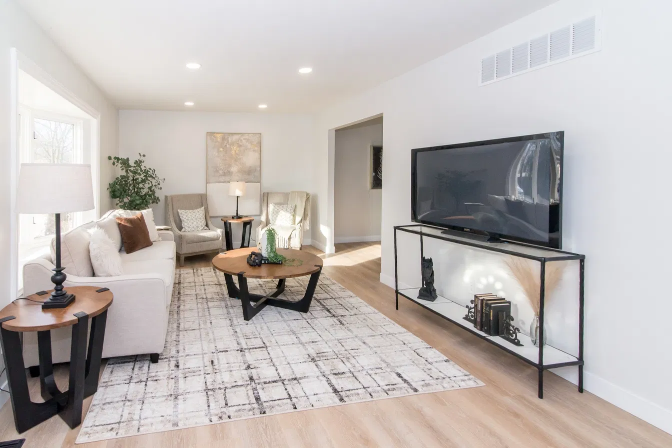 Living Room Renovation — after